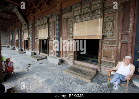 Grande Moschea nel Quartiere Musulmano di Xian Provincia di Shaanxi Cina Foto Stock