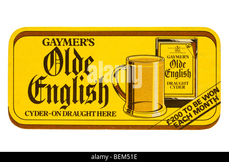 Gaymers old english sidro sul progetto QUI Foto Stock