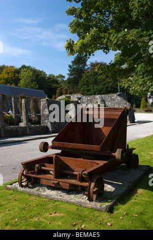 China clay industry heritage center vicino a St Austell, Cornwall, Regno Unito Foto Stock