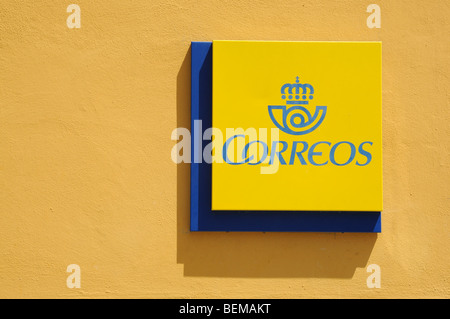 Correos - servizio postale nazionale di Spagna Foto Stock