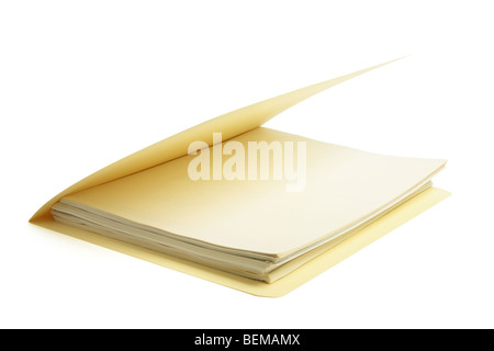 Cartella di Manila Foto Stock