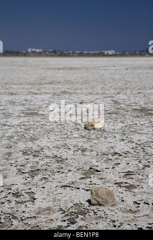 Larnaca saline in larnaka Salt Lake repubblica di Cipro in Europa Foto Stock