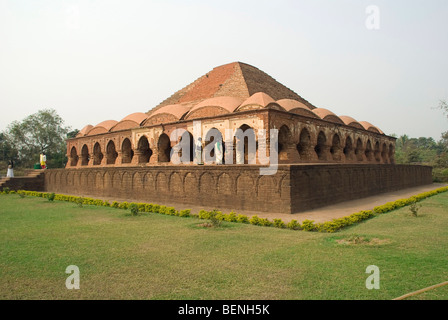 Templi di terracotta Bishnupur West Bengal India Foto Stock