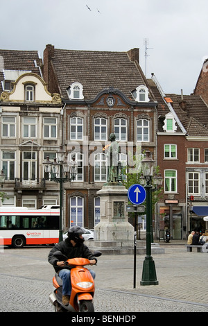 Vista della piazza centrale di Maastricht Paesi Bassi Foto Stock