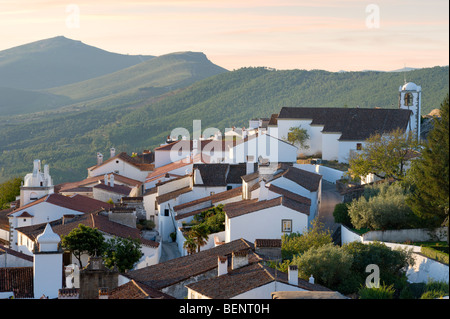 Il Portogallo, l'Alentejo, Marvao città Foto Stock