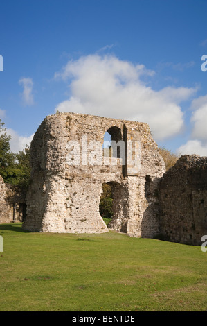 Rovine medievali di priorato cluniacense, Lewes, East Sussex, England, Regno Unito Foto Stock