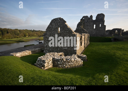 Ogmore Castle Foto Stock