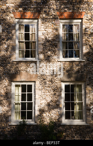 Casa vicino la Cattedrale di Bury St Edmunds Suffolk in Inghilterra Foto Stock