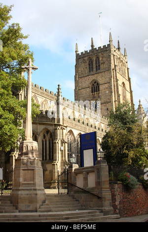 Chiesa di Santa Maria, il Lace Market, Nottingham, Inghilterra, Regno Unito Foto Stock