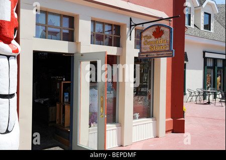 Canada Shop Store in incroci di Mackinaw Shopping Center Mackinaw City Michigan Foto Stock