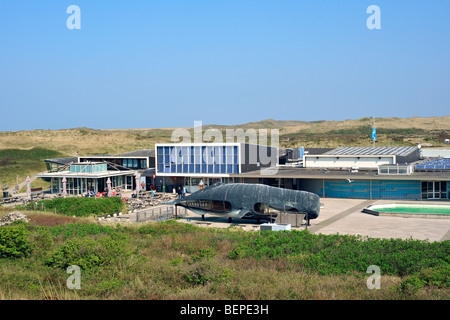 Il mare del Nord il museo e la guarnizione riparo Ecomare a Texel, Paesi Bassi Foto Stock