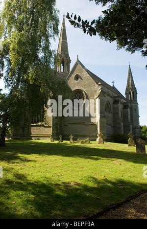 St Leonards Chiesa Charlecote Warwickshire Foto Stock