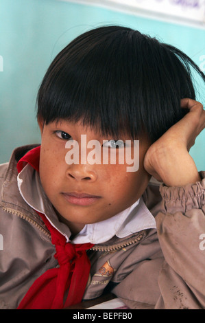 Il Vietnam Tan Hop scuola primaria nella provincia di Quang Tri. SEAN SPRAGUE foto. Foto Stock