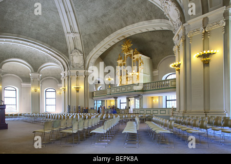 Interno della cattedrale francese (Franz sische Dom), Berlino, Germania Foto Stock