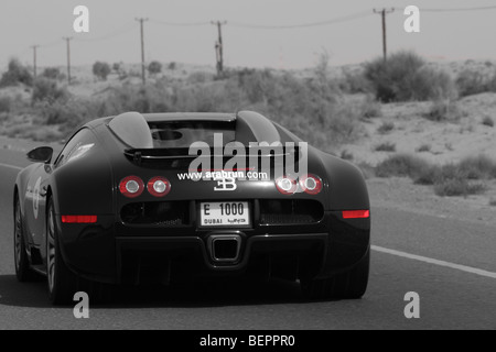 Bugatti Veyron indietro Foto Stock