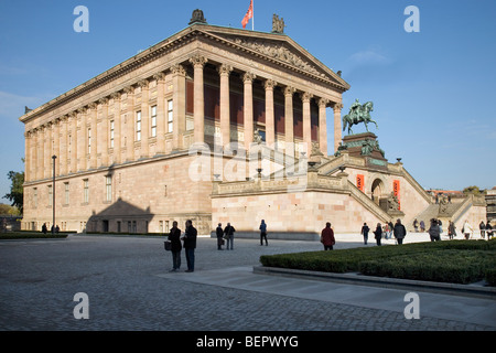 Alte Nationalgalerie di Berlino, Germania Foto Stock
