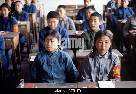 Immagine storica della Cina durante la Rivoluzione Culturale Foto Stock