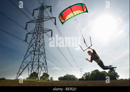 Incidente in attesa di accadere Foto Stock