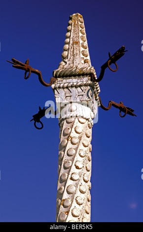 Portogallo Alentejo: storico gogna in Elvas Foto Stock