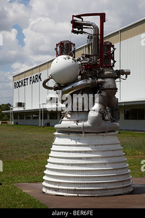 J2 motore a razzo NASA Space Center Houston Texas USA Foto Stock