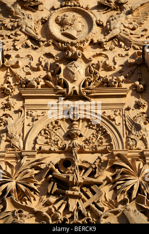 Zsolnay caratteristiche architettoniche su Pecs - Unione Culturale Città dell'anno 2010 , Ungheria Foto Stock