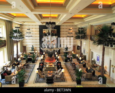 La hall del St. Regis Hotel, Pechino CN Foto Stock