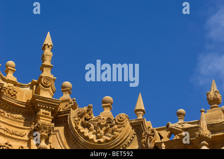 La facciata della Cattedrale di Guadix. El Marquesado area. Xvi secolo. Granada. Spagna. Foto Stock