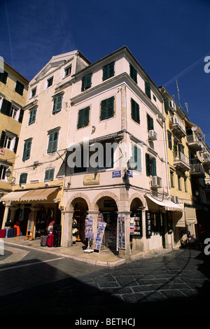 Grecia, Isole Ionie, Corfù, Kerkyra, città vecchia Foto Stock