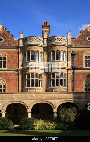 Sidney Sussex College, Università di Cambridge, il Chiostro corte. Foto Stock