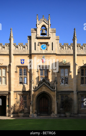 Sidney Sussex College di Cambridge University, Cappella corte. Foto Stock