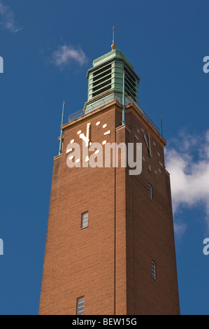 Il Municipio di Clock Tower a Norwich, Norfolk, Regno Unito Foto Stock