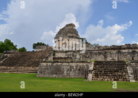 Osservatorio maya Foto Stock