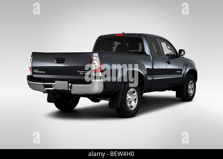 2010 Toyota Tacoma PreRunner in grigio - angolo posteriore vista Foto Stock
