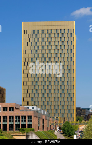 Corte di giustizia europea a Kirchberg, Lussemburgo Foto Stock