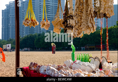 Spiaggia di Zhuhai, Guangdong, Cina Foto Stock