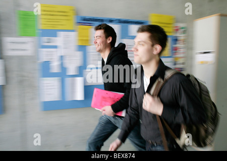 Gli studenti di Università di Ingolstadt . Ingolstadt , Germania Foto Stock