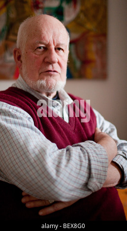 Ritratto di un Senior . Heidelberg , Germania . Foto Stock
