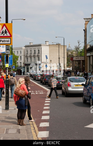 Greenwich High Road, Londra UK. Foto Stock