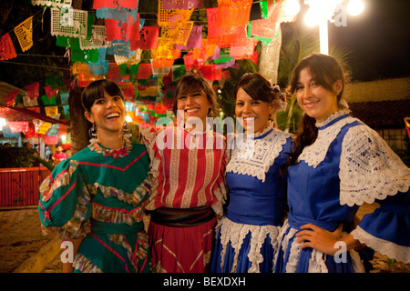 Lienzo Charro, Charreda Show e Fiesta, Guadalajara, Jalisco, Messico Foto Stock