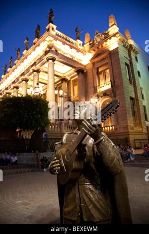 Teatro Juarez, Guanajuato, Messico Foto Stock