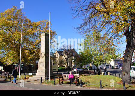 Piazza del Mercato, Olney, Buckinghamshire, Inghilterra, Regno Unito Foto Stock