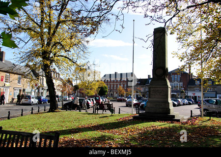 Piazza del Mercato, Olney, Buckinghamshire, Inghilterra, Regno Unito Foto Stock