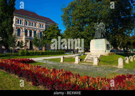 Deak ter square a Sopron Ungheria Europa Foto Stock