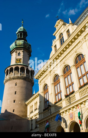 Töztorony Torre del Fuoco a Sopron Ungheria Europa Foto Stock