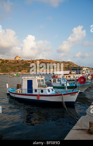 Il porto di Agios Georgios Pegeias nella parte occidentale di Cipro Foto Stock