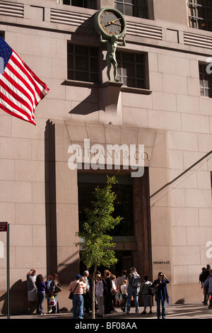 Tiffany & Co. di New York Foto Stock