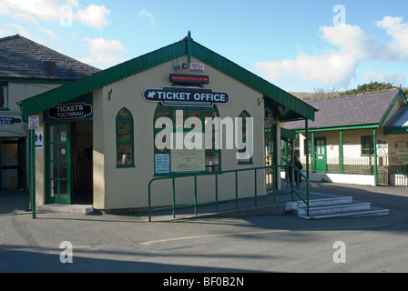 La Biglietteria Snowdon Mountain stazione ferroviaria Foto Stock