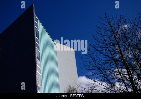 Vista esterna di Anniesland College nel West End di Glasgow, Scozia. Foto Stock