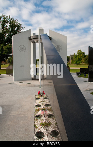 Illinois Guerra del Vietnam Veterans Memorial. Foto Stock