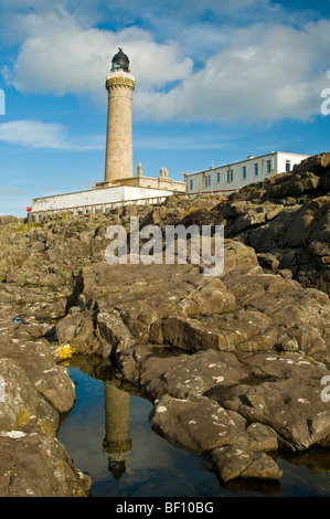 La Scottish West Coast faro a Ardnamurchan punto Kilchoan. Foto Stock